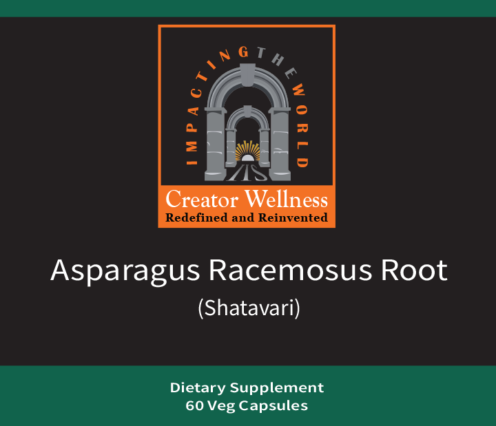 Shatavari - Asparagus Racemosus Root | 225mg Extract | 60 Veg Capsules