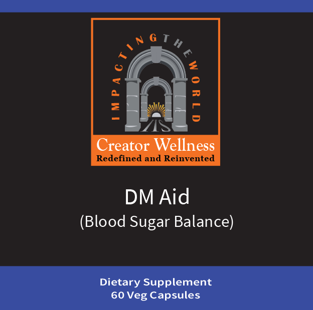 DM Aid - Blood Sugar Balance | 600mg Extract | 60 Capsules