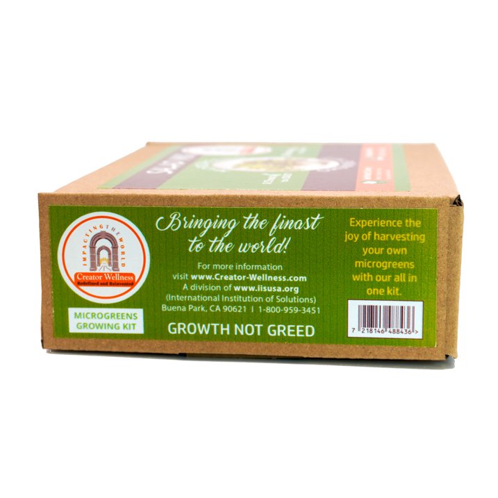 Salad Mix Microgreens Growing Kit by Creator Wellness, Perfect for Salads