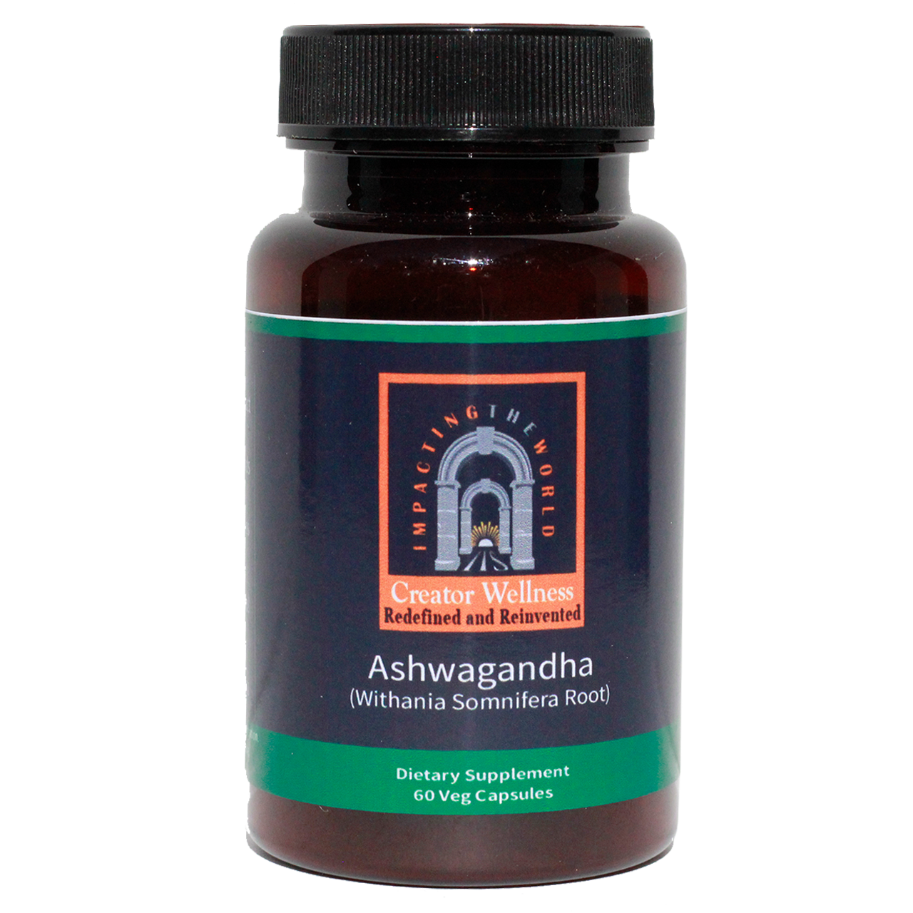 Ashwagandha - Withania Somnifera Root | 225mg Root Extract | 60 Capsules