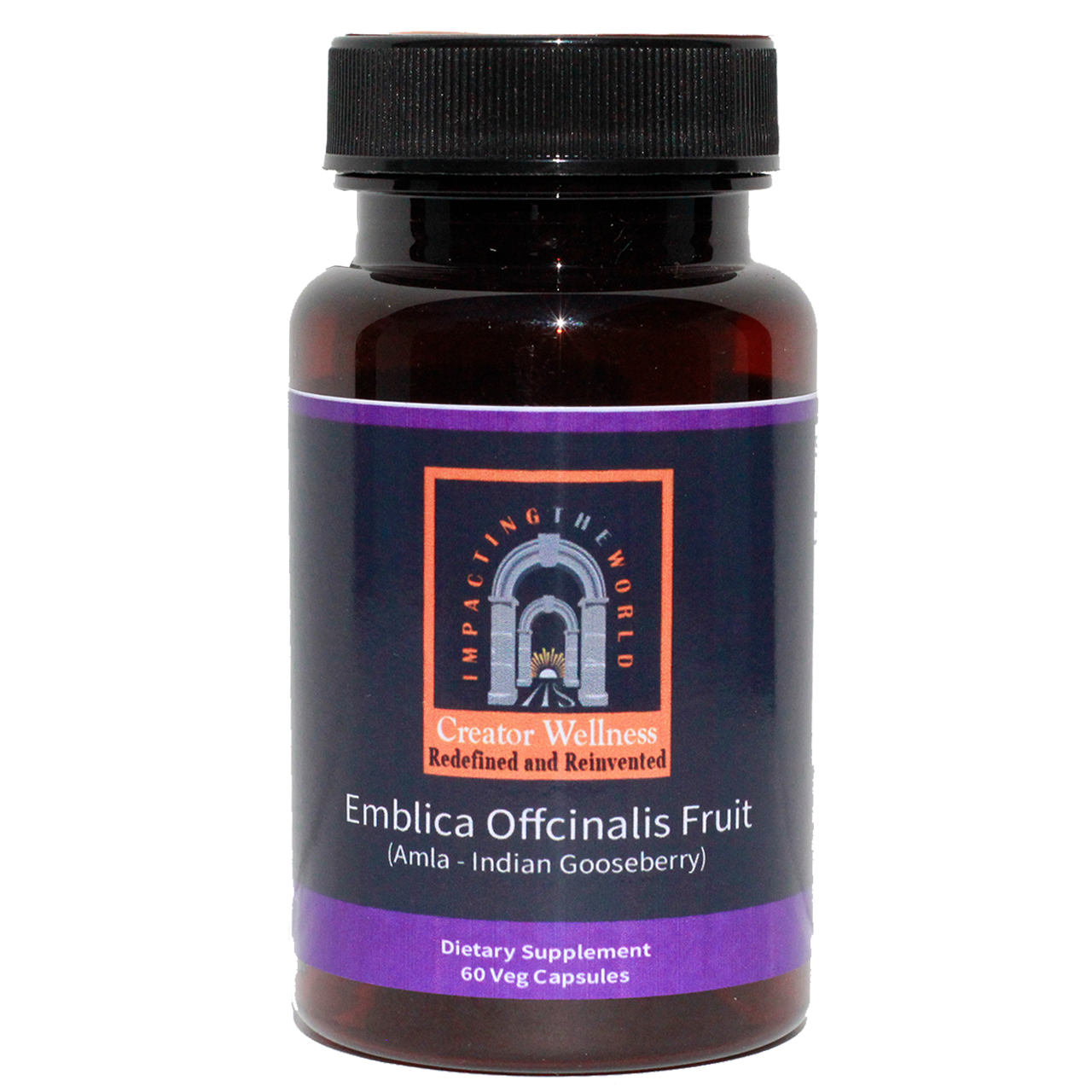 Amla - Indian Gooseberry | 225mg Fruit Extract | Emblica Officinalis Fruit | 60 Capsules
