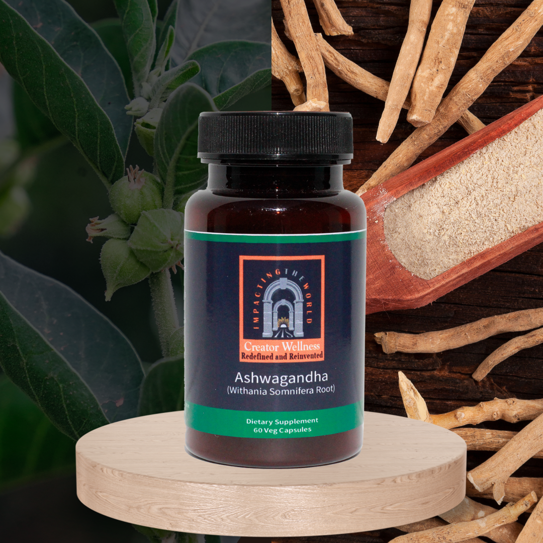 Ashwagandha - Withania Somnifera Root | 225mg Root Extract | 60 Capsules