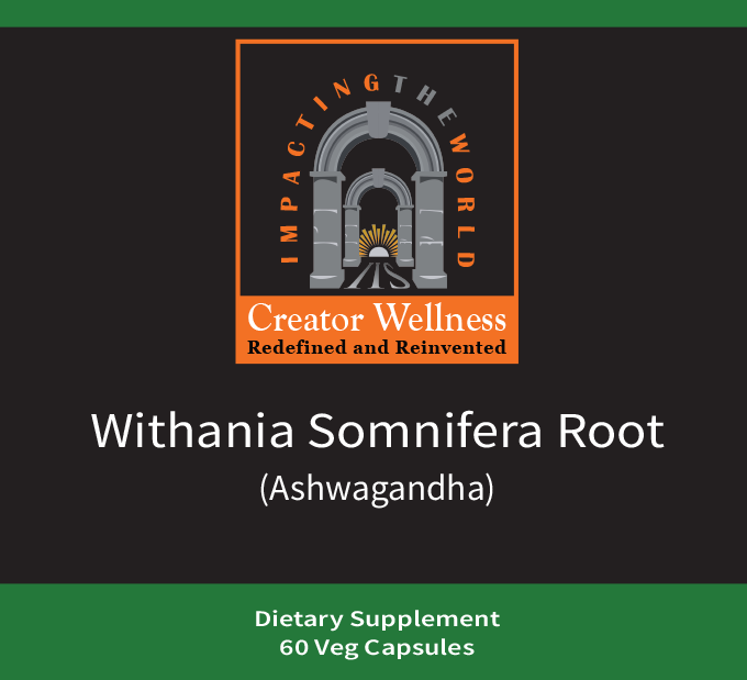 Ashwagandha - Withania Somnifera Root | 225mg Root Extract | 60 Capsules