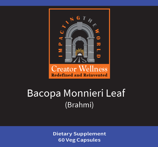 Bacopa Monnieri Leaf - Brahmi | 60 Veg Capsules