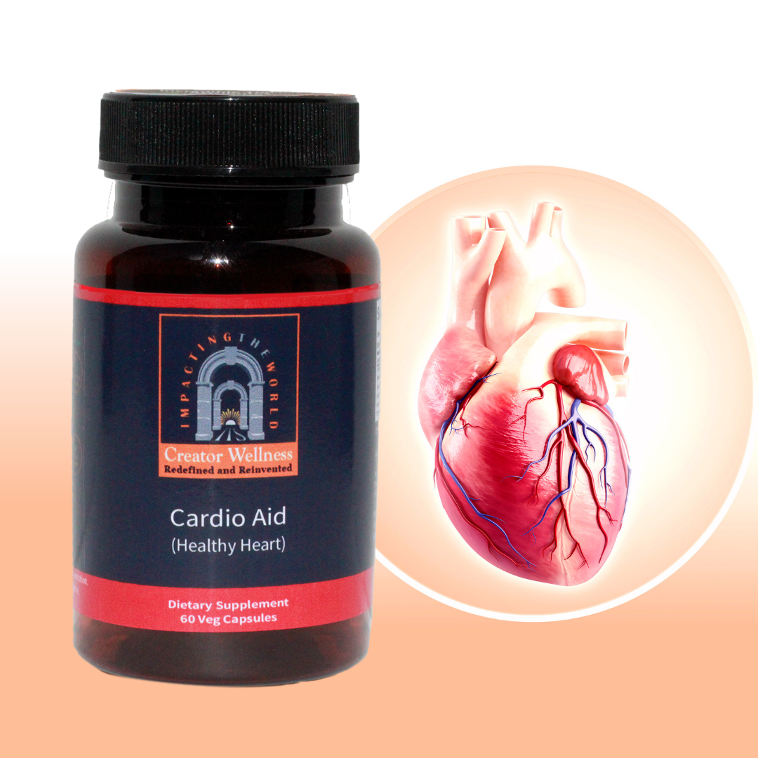 Cardio Aid (Healthy Heart) | Dietary Supplement | 60 Vegetarian Capsules