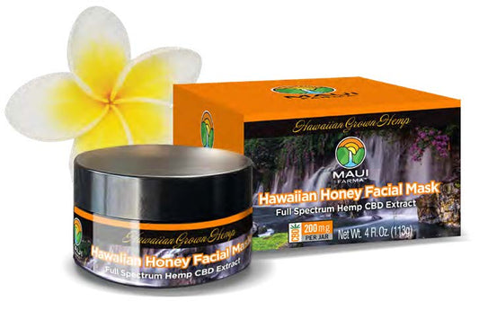 Full Spectrum CBD - Hawaiian Honey Facial Mask