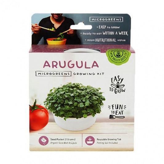 Arugula Microgreens Growing Kit