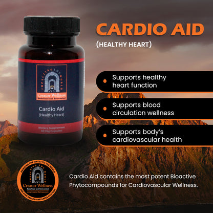 Cardio Aid (Healthy Heart) | Dietary Supplement | 60 Vegetarian Capsules