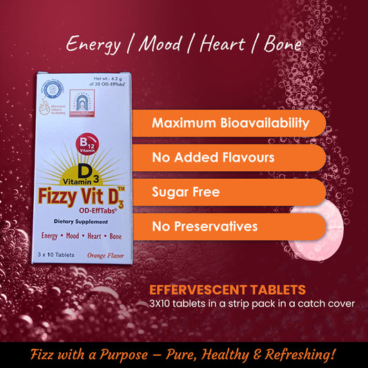 Fizzy Vit D3 OD EffTabs