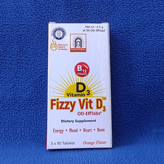 Fizzy Vit D3 OD EffTabs